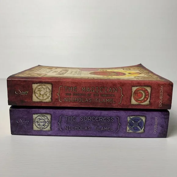Secrets Of The Immortal Nicholas Flamel By Michael Scott Books 2 & 3 Medium PB - Picture 2 of 9
